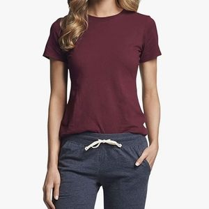 Golden by TNA Burgundy Crew Neck Tshirt